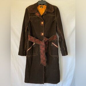Petro Zillia 90’s+Y2K Corduroy Duster RARE OOAK